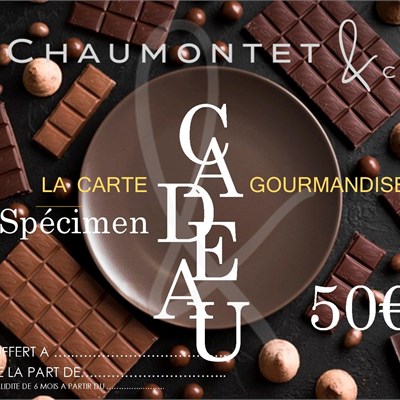 Carte Cadeau Pâtisserie