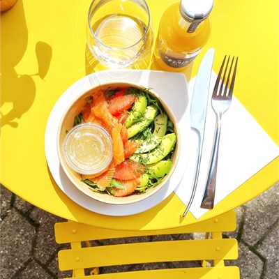 salade saumon
