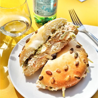 bagel courge