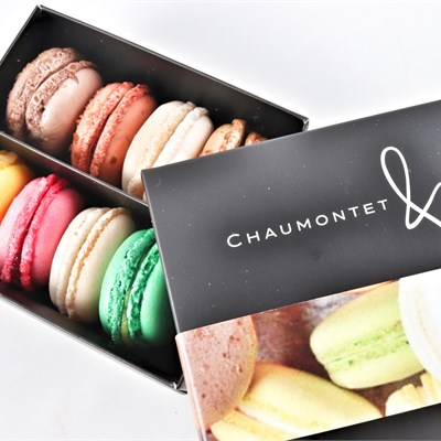 coffret 8 macarons 