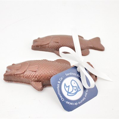 poisson en chocolat 